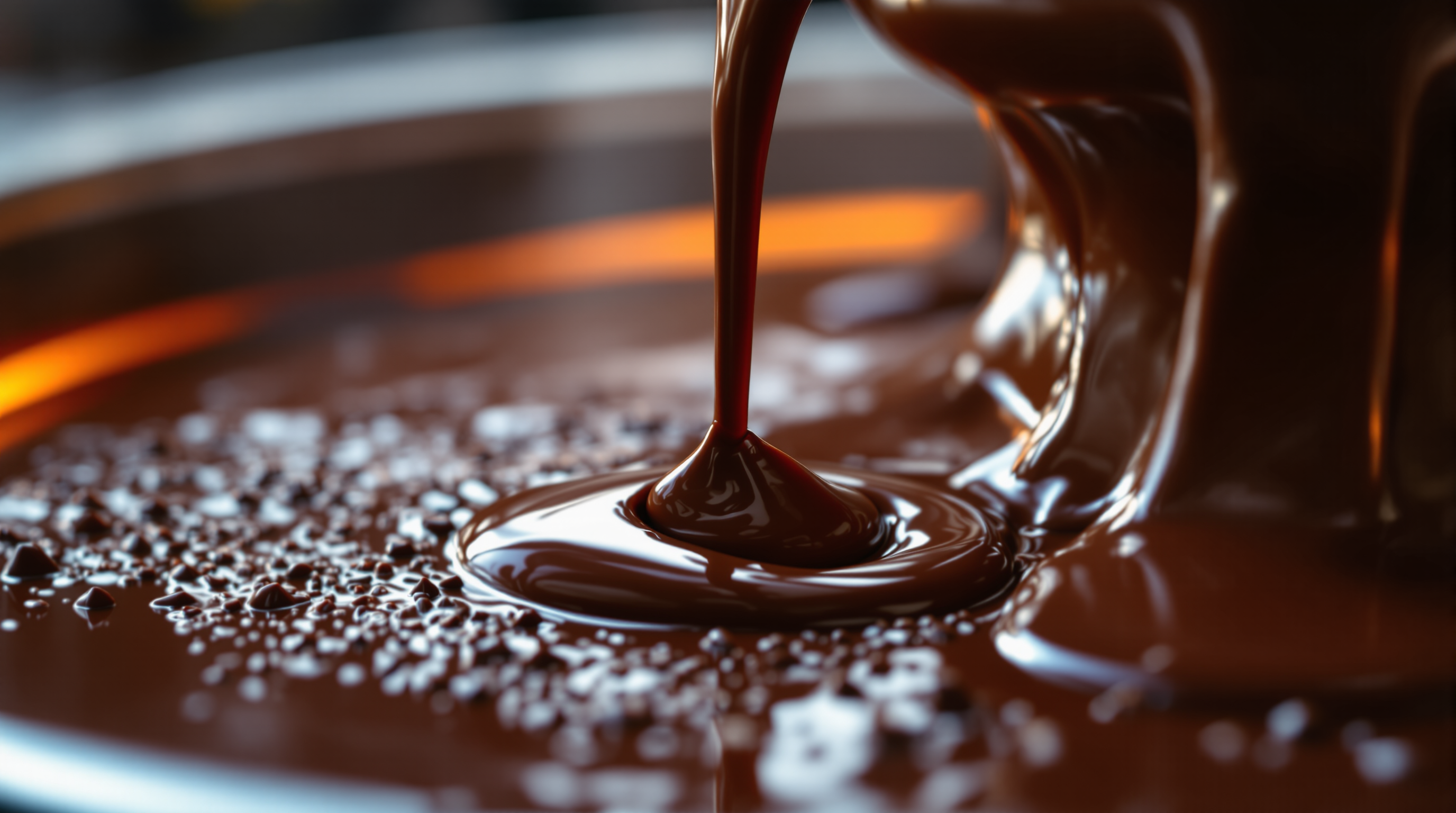 Macro close-up of glossy rainbow saltwater taffy